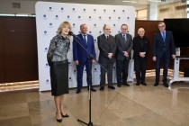 Pożegnanie p. Kanclerz Justyny Morzy  [fot. Andrzej Romański]